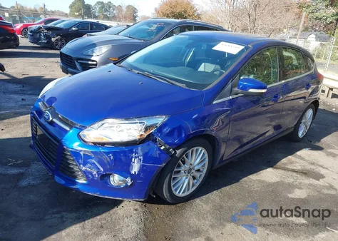 2012 Ford Focus Sel from USA, damaged, VIN 1FAHP3M2XCL453529